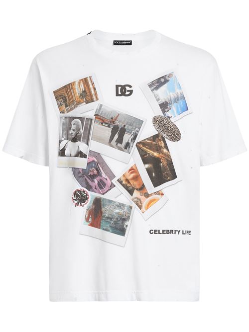 Photographic Print T-Shirt DOLCE&GABBANA | G8PN9TG7O4RW0800